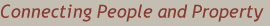connecting people and property